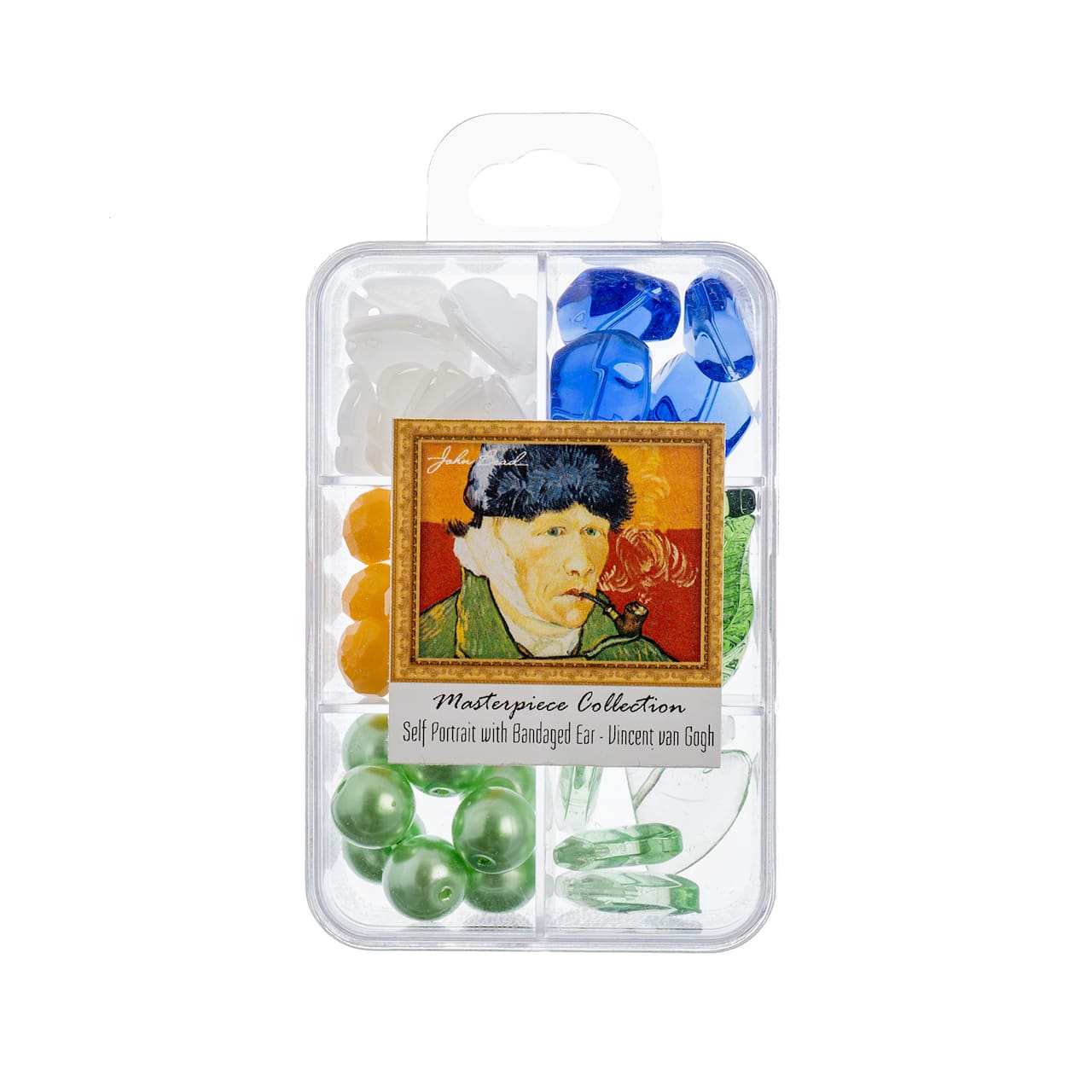 John Bead Masterpiece Collection Glass Bead Box Mix